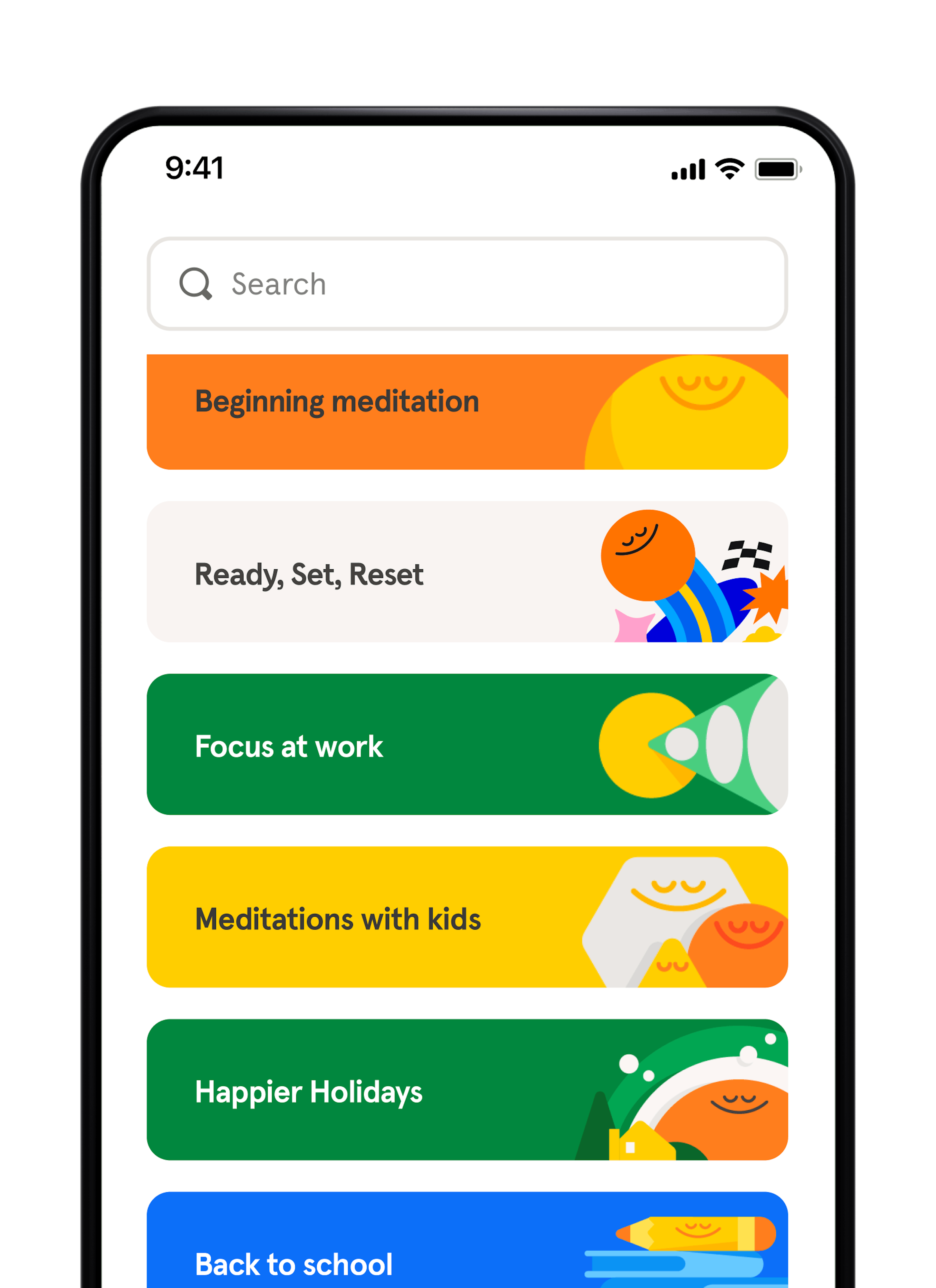 Phone-Mock-Layout-Frame 3x -- Guided meditations