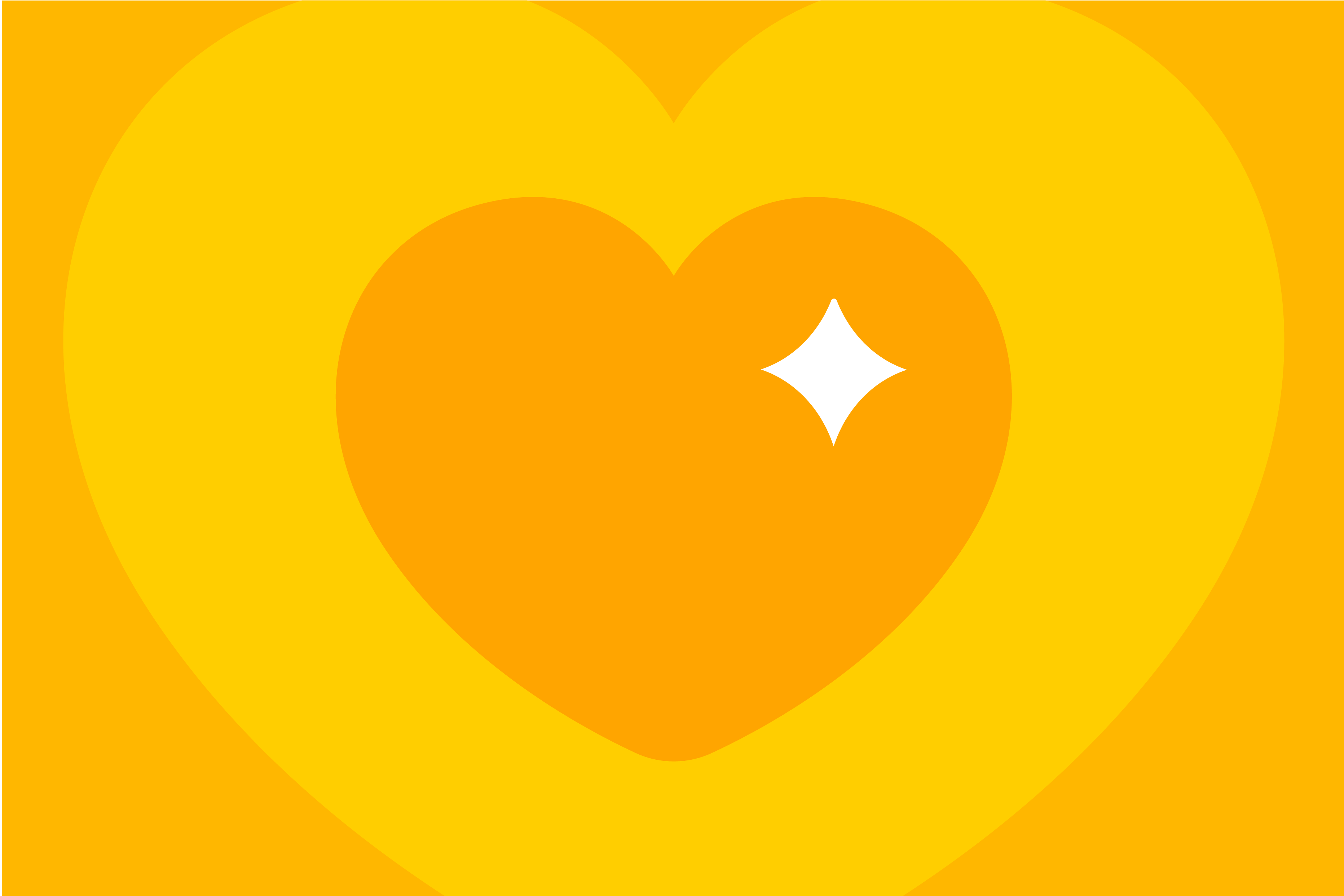 Yellow and orange hearts