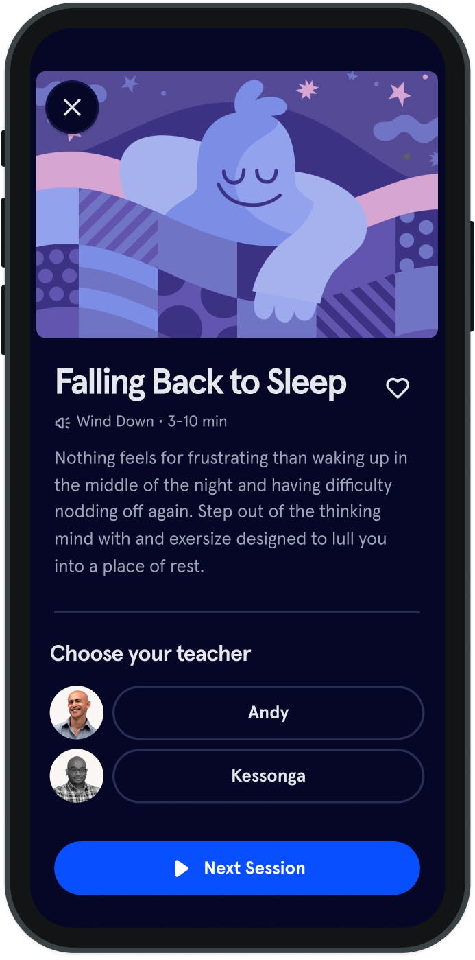 Falling Back to Sleep